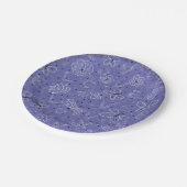 蝶の愛 – シームレスなパターン。 ペーパープレート (アングル)