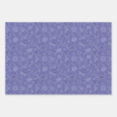 蝶の愛 – シームレスなパターン。 ラッピングペーパーシート (正面)