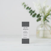 蝶の愛 | ブラックレース2装飾品 スキニー名刺 (スタンド正面)