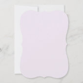 蝶の招待状または挨拶 – パーソナライズ 招待状 (裏面)