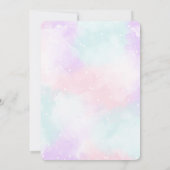 蝶の招待状 招待状 (裏面)