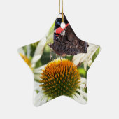 蝶の提督の花 セラミックオーナメント (右)