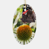 蝶の提督の花 セラミックオーナメント (右)