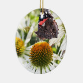 蝶の提督の花 セラミックオーナメント (右)