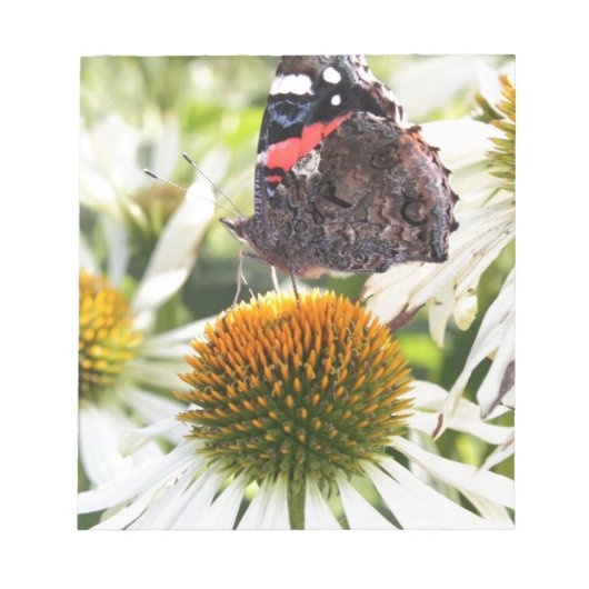 蝶の提督の花 ノートパッド (正面)