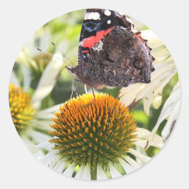 蝶の提督の花 ラウンドシール