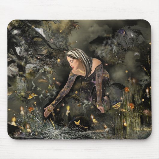 蝶の救出！ マウスパッド (正面)