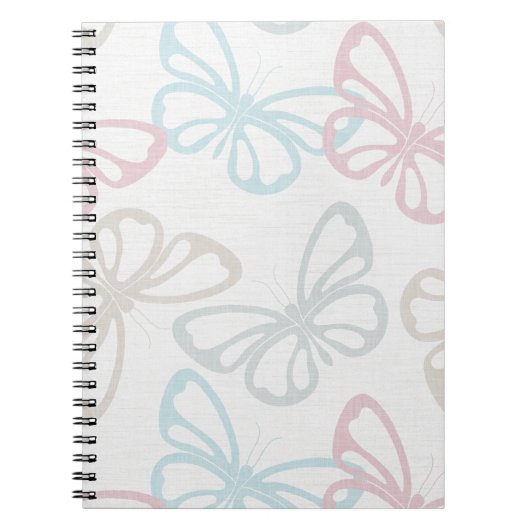 蝶の散在(大規模) ノートブック (正面)