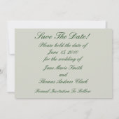 蝶の日付を保存 セーブザデート (裏面)