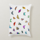 蝶の昆虫の動物自然蝶 アクセントクッション (裏面(縦))