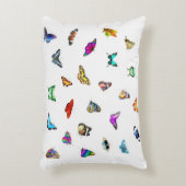 蝶の昆虫の動物自然蝶 アクセントクッション (正面(垂直))