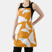 蝶の明るい折衷的キはっきりしたッチン エプロン (インサイチュ)