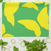 蝶の明るい折衷的キはっきりしたッチン キッチンタオル (折り畳み)