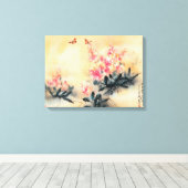 蝶の春 キャンバスプリント (インサイチュ (ウッドフロア))