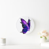 蝶の時計 ラウンド壁時計 (ホーム)