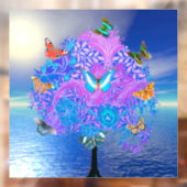 蝶の木の窓が引っかかる ウィンドウサイン (シート2)