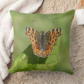 蝶の木の葉の装飾用クッション クッション (ブランケット)