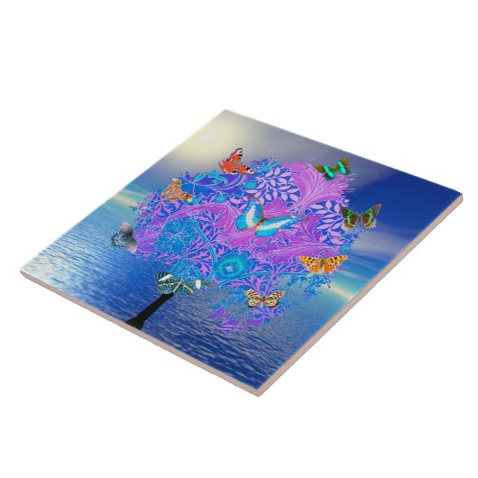 蝶の木 タイル (側面)