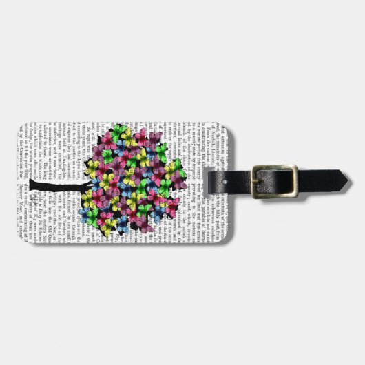 蝶の木 ラゲッジタグ (正面横)