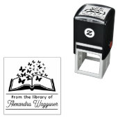 蝶の本"のライブラリから"名前 セルフインキングスタンプ (インサイチュ)