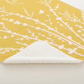 蝶の枝のカスタマイズ可能な名前 シェルパブランケット (3/4)