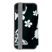 蝶の模様 14 INCIPIO iPhoneウォレットケース (フォリオ裏面)