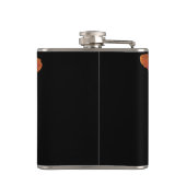 蝶の水の色を消す フラスク (裏面)