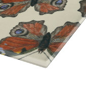 蝶の水彩模様 カッティングボード (角)