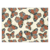 蝶の水彩模様 テーブルクロス (正面(横))