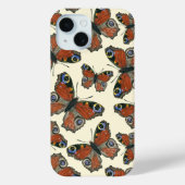 蝶の水彩模様 Case-Mate iPhoneケース (裏面)