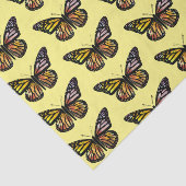 蝶の水色のパターン贈り物 薄葉紙 (詳細)