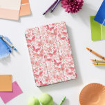 蝶の水色コーラルピンク iPad PROカバー<br><div class="desc">コーラルピンクとホワイトウォーター色の絵画蝶の。</div>