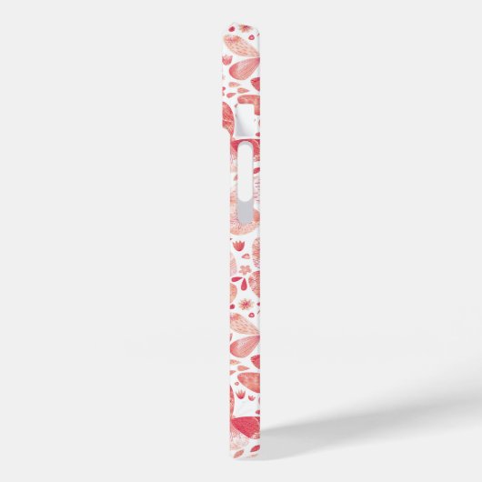 蝶の水色ピンク Case-Mate iPhoneケース (裏面 / 左)