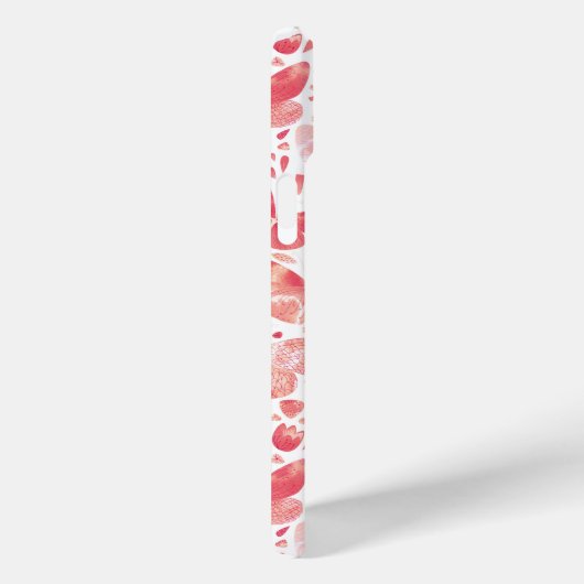 蝶の水色ピンク Case-Mate iPhoneケース (裏面 / 右)