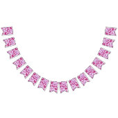 蝶の水色ホットピンクのバンティングフラグ バンティングフラッグ (全)