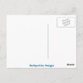 蝶の漫画 ポストカード (裏面)