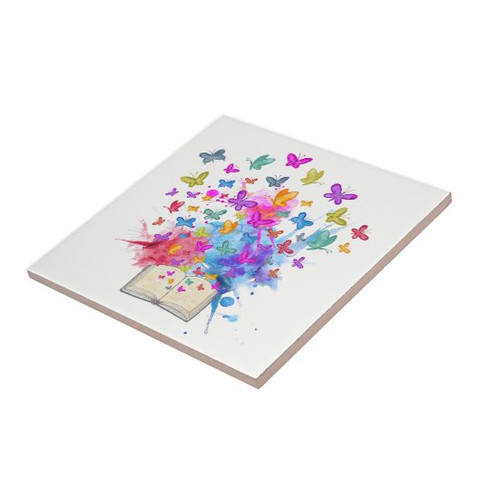 蝶の爆発 タイル (側面)