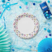 蝶の王女像 ペーパープレート (パーティー)