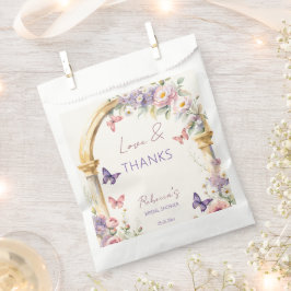 蝶の生涯に春ブライダルシャワー フェイバーバッグ