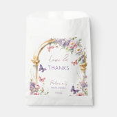 蝶の生涯に春ブライダルシャワー フェイバーバッグ (正面)