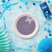 蝶の生涯のカスタムブライダルシャワー ペーパープレート (パーティー)