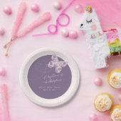 蝶の生涯のカスタムブライダルシャワー ペーパープレート (パーティー)