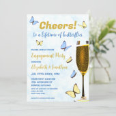 蝶の生涯エンゲージメントパーティ 招待状 (スタンド正面)