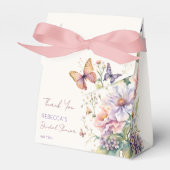 蝶の生涯フローラブライダルシャワー フェイバーボックス (正面サイド)