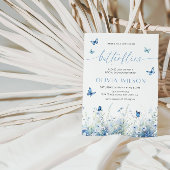 蝶の生涯ブライダルシャワーパーティー 招待状