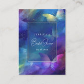 蝶の生涯ブライダルシャワー名簿 エンクロージャーカード (裏面)