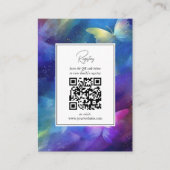 蝶の生涯ブライダルシャワー名簿 エンクロージャーカード (正面)