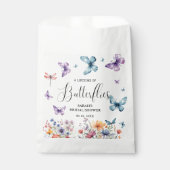 蝶の生涯ブライダルシャワー表 フェイバーバッグ (正面)