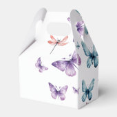 蝶の生涯ブライダルシャワー表 フェイバーボックス (裏面サイド)