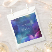 蝶の生涯ブライダルシャワー フェイバーバッグ (クリップ留めされた状態)